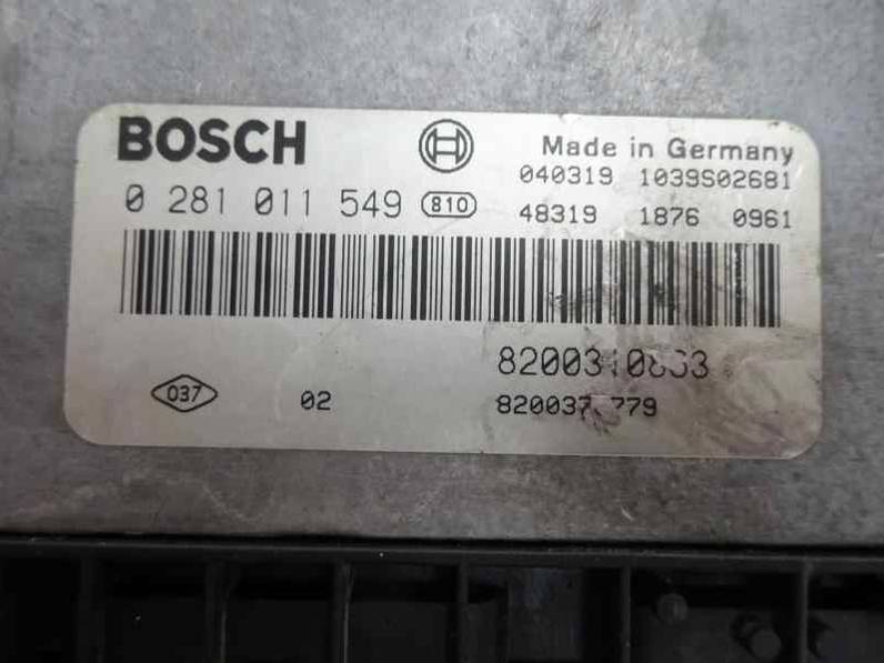 CENTRALITA MOTOR UCE RENAULT MEGANE II CLASSIC BERLINA 2004 1.9 DCI D (120 CV)