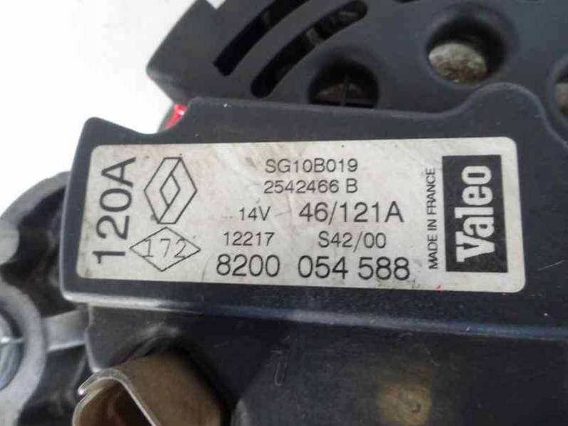 ALTERNADOR RENAULT SCENIC 2000 1.9 DCI D (102 CV)