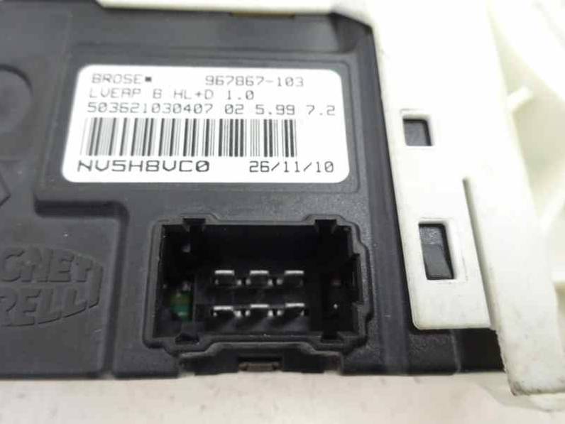 MOTOR ELEVALUNAS DELANTERO DERECHO RENAULT LAGUNA COUPE 2011 2.0 DCI D (150 CV)