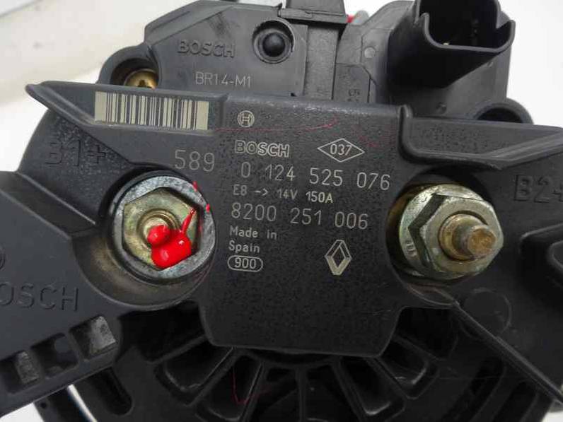 ALTERNADOR RENAULT LAGUNA II 2005 1.9 DCI D FAP (110 CV)