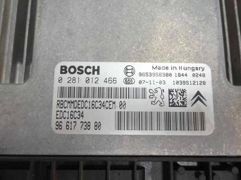 CENTRALITA MOTOR UCE CITROEN XSARA PICASSO 2008 1.6 HDI (109 CV)