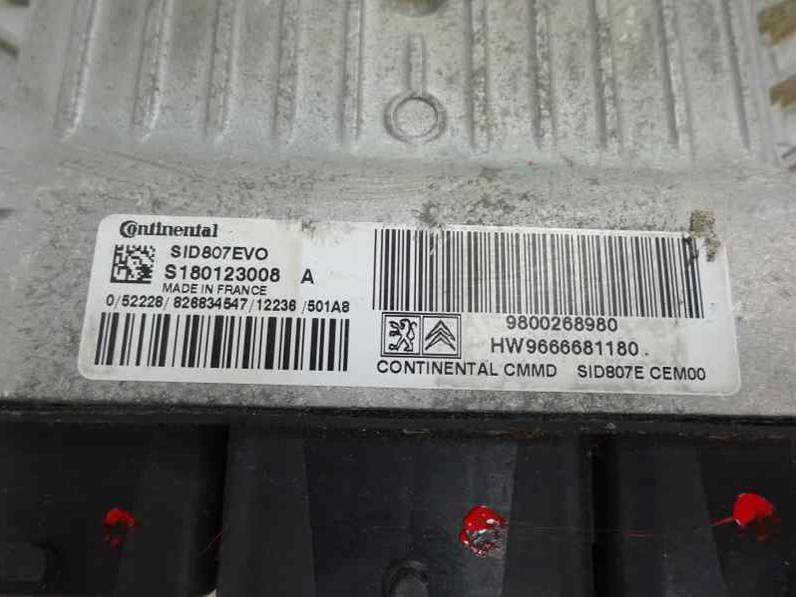 CENTRALITA MOTOR UCE PEUGEOT 3008 2012 1.6 HDI FAP (112 CV)