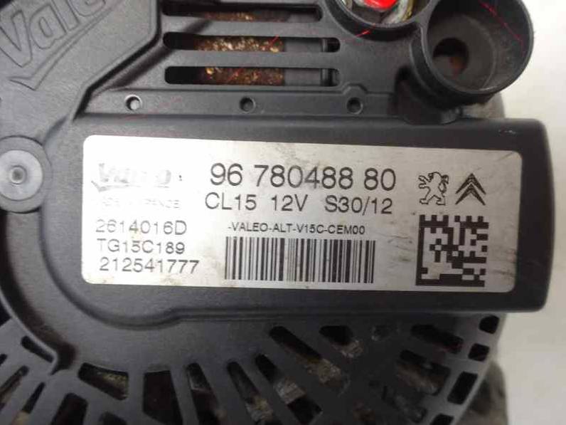 ALTERNADOR PEUGEOT 3008 2012 1.6 HDI FAP (112 CV)