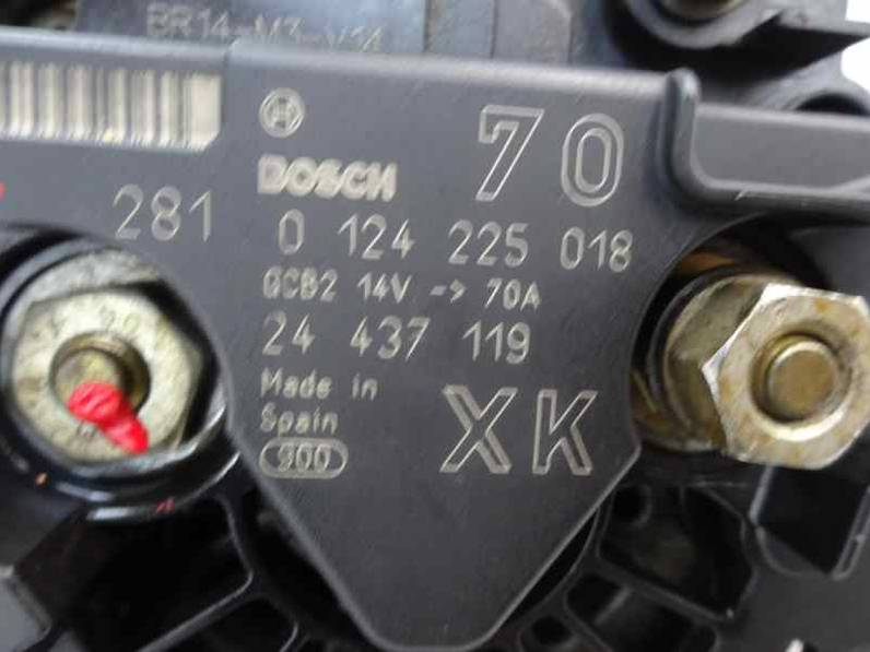 ALTERNADOR OPEL AGILA 2002 1.0 12V (58 CV)