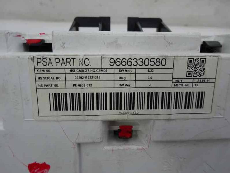 CUADRO INSTRUMENTOS CITROEN C5 BERLINA 2011 2.0 HDI FAP (140 CV)