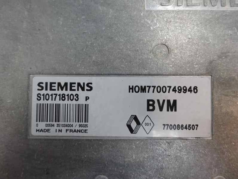 CENTRALITA MOTOR UCE RENAULT 19 1995