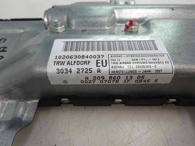 AIRBAG DELANTERO IZQUIERDO MERCEDES CLASE CLK COUPE 2008 2.2 CDI (150 CV)