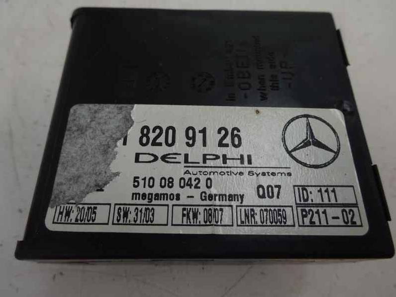 MODULO ELECTRONICO MERCEDES CLASE CLK COUPE 2008 2.2 CDI (150 CV)