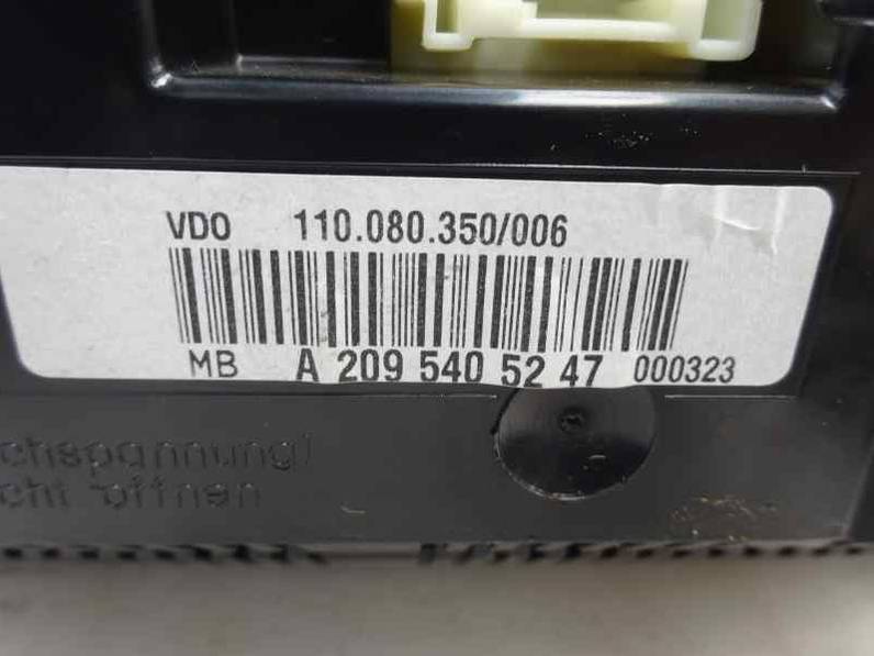 CUADRO INSTRUMENTOS MERCEDES CLASE CLK COUPE 2008 2.2 CDI (150 CV)