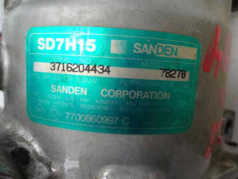 COMPRESOR AIRE ACONDICIONADO RENAULT TWINGO 1994 1.2 (54 CV)