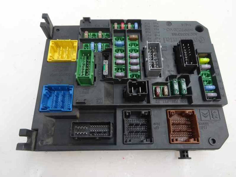 CAJA RELES FUSIBLES CITROEN C4 LIM 2012 1.6 HDI FAP (92 CV)