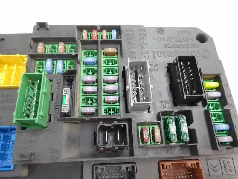CAJA RELES FUSIBLES CITROEN C4 LIM 2012 1.6 HDI FAP (92 CV)