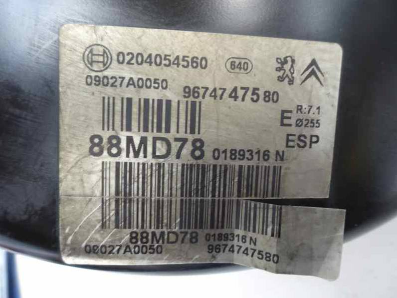 SERVOFRENO CITROEN C4 LIM 2012 1.6 HDI FAP (92 CV)