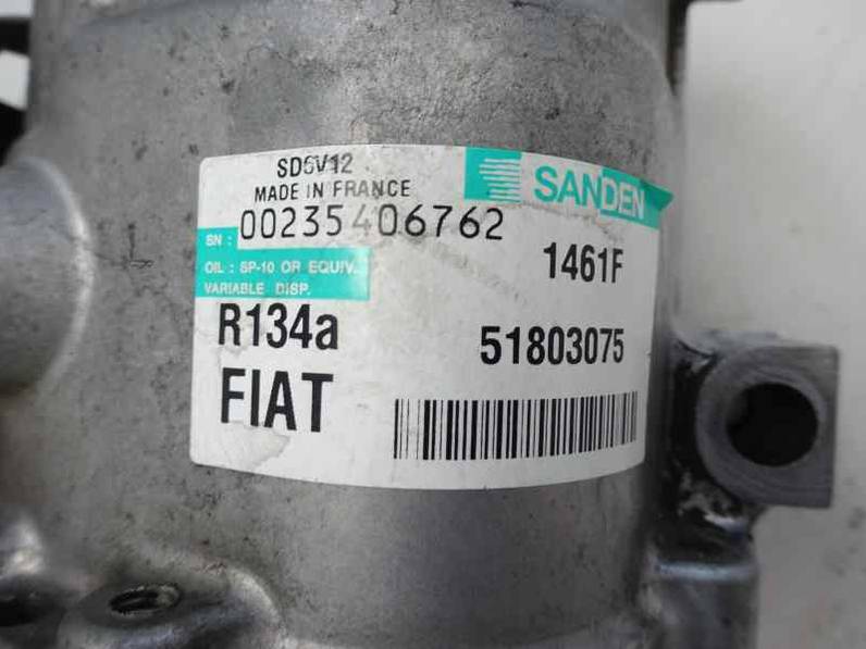 COMPRESOR AIRE ACONDICIONADO FIAT GRANDE PUNTO 2007 1.3 16V JTD (90 CV)