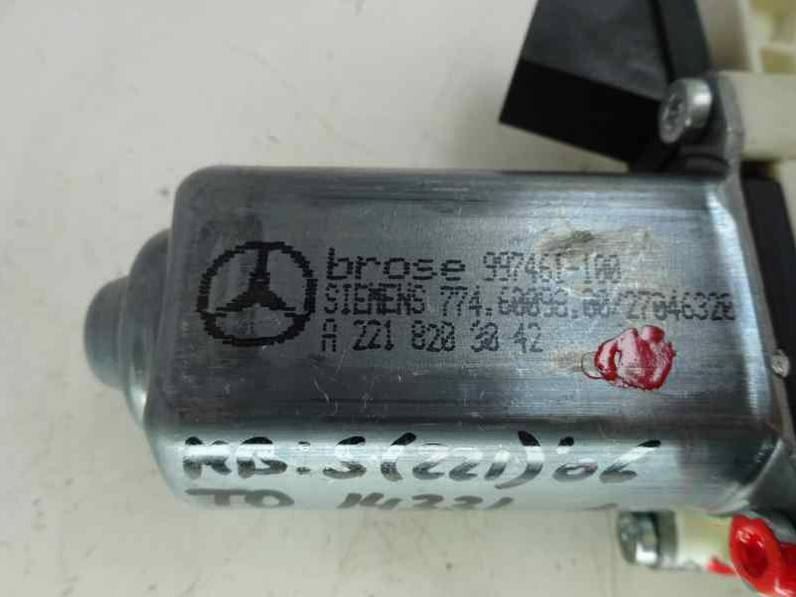 MOTOR ELEVALUNAS TRASERO DERECHO MERCEDES CLASE S BERLINA 2006 3.0 CDI (235 CV)