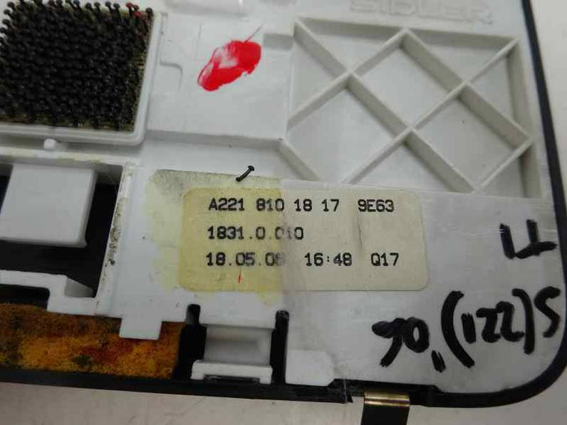 ESPEJO INTERIOR MERCEDES CLASE S BERLINA 2006 3.0 CDI (235 CV)