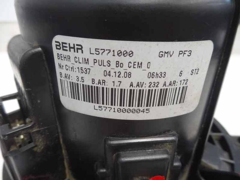 MOTOR CALEFACCION CITROEN C5 BERLINA 2009 2.0 HDI FAP (140 CV)