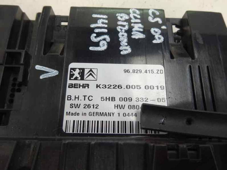 MANDO CLIMATIZADOR CITROEN C5 BERLINA 2009 2.0 HDI FAP (140 CV)