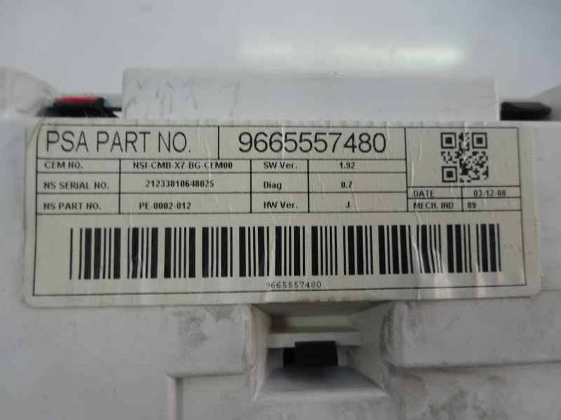 CUADRO INSTRUMENTOS CITROEN C5 BERLINA 2009 2.0 HDI FAP (140 CV)