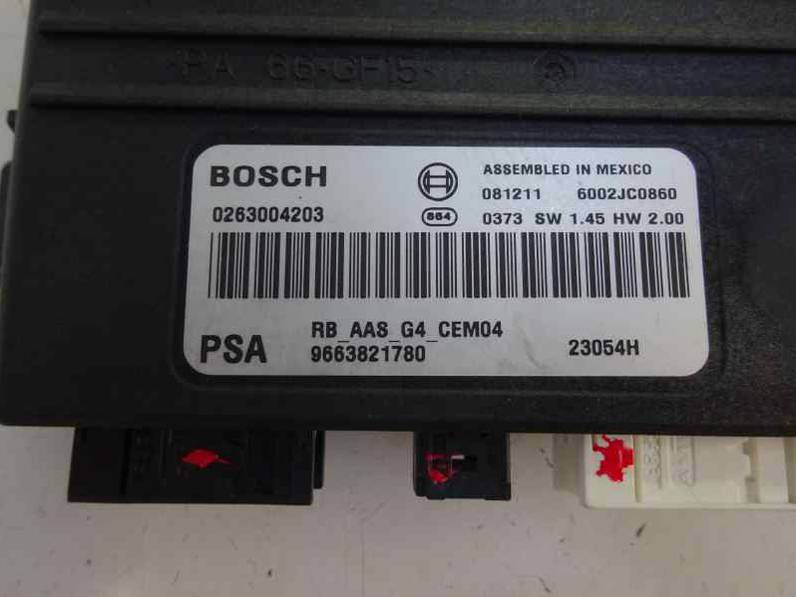 MODULO CONFORT CITROEN C5 BERLINA 2009 2.0 HDI FAP (140 CV)