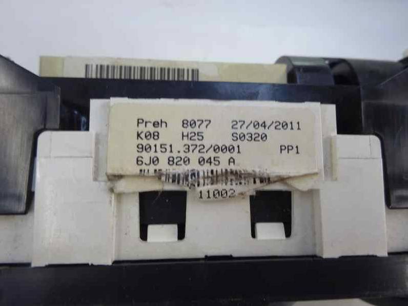 MANDO CALEFACCION AIRE ACONDICIONADO SEAT IBIZA 2011 1.6 TDI (90 CV)