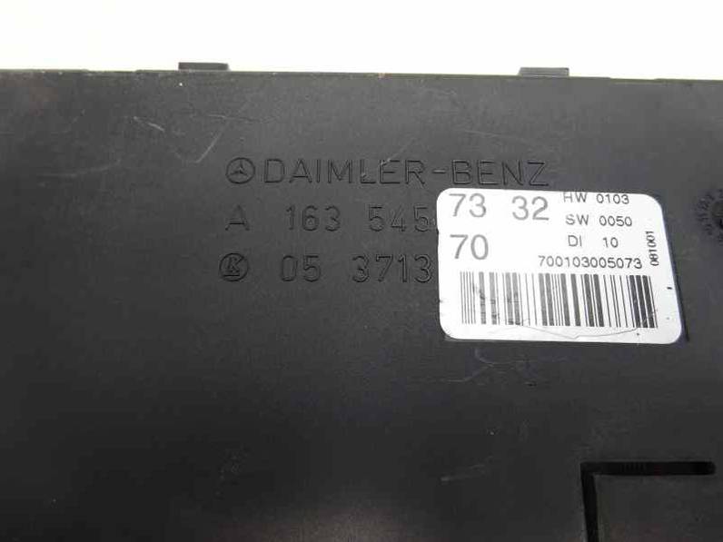 MODULO ELECTRONICO MERCEDES CLASE M 2002 2.7 CDI 20V (163 CV)