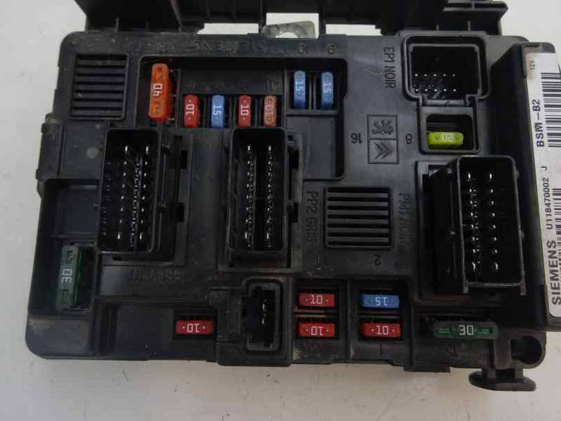 CAJA RELES FUSIBLES PEUGEOT PARTNER 2007 2.0 HDI (90 CV)