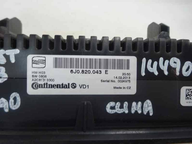 MANDO CLIMATIZADOR SEAT IBIZA ST 2013 1.6 TDI (105 CV)