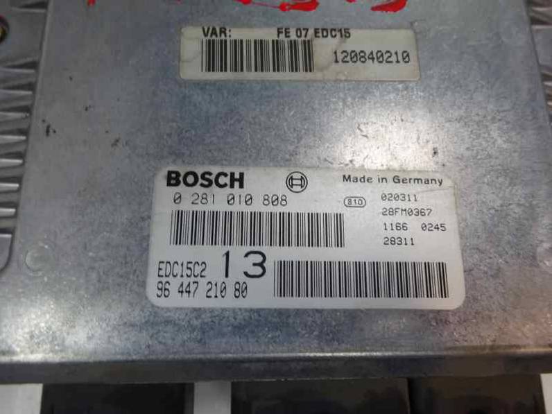 CENTRALITA MOTOR UCE CITROEN C5 BERLINA 2002 2.0 HDI (109 CV)