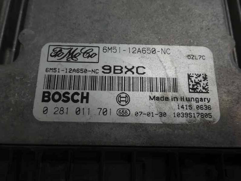 CENTRALITA MOTOR UCE FORD FOCUS LIM 2007 1.6 TDCI (90 CV)