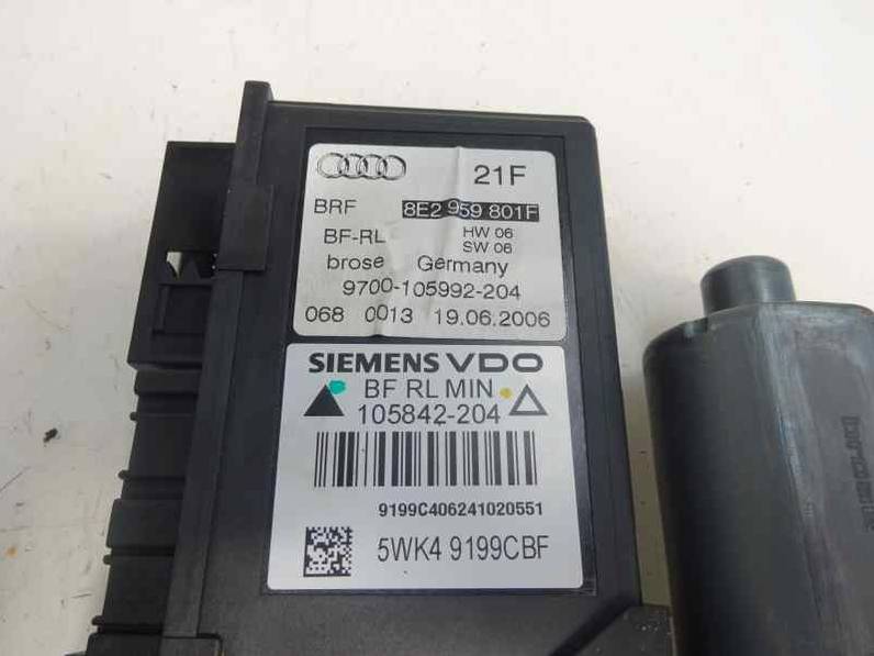 MOTOR ELEVALUNAS DELANTERO IZQUIERDO AUDI A4 AVANT 2006 2.0 TDI (140 CV)