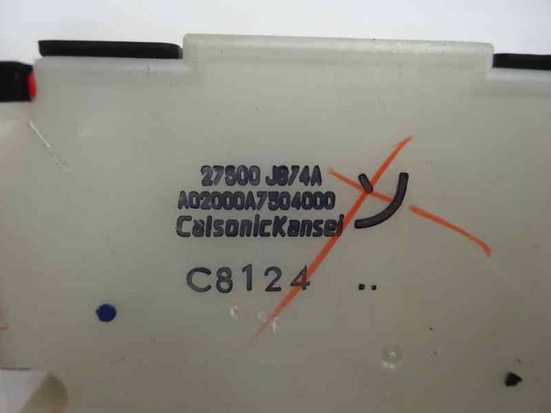 MANDO CLIMATIZADOR NISSAN X TRAIL 2009 2.0 DCI TURBODIESEL (150 CV)