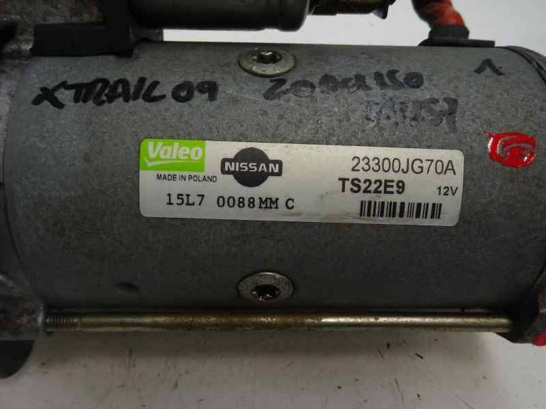 MOTOR ARRANQUE NISSAN X TRAIL 2009 2.0 DCI TURBODIESEL (150 CV)