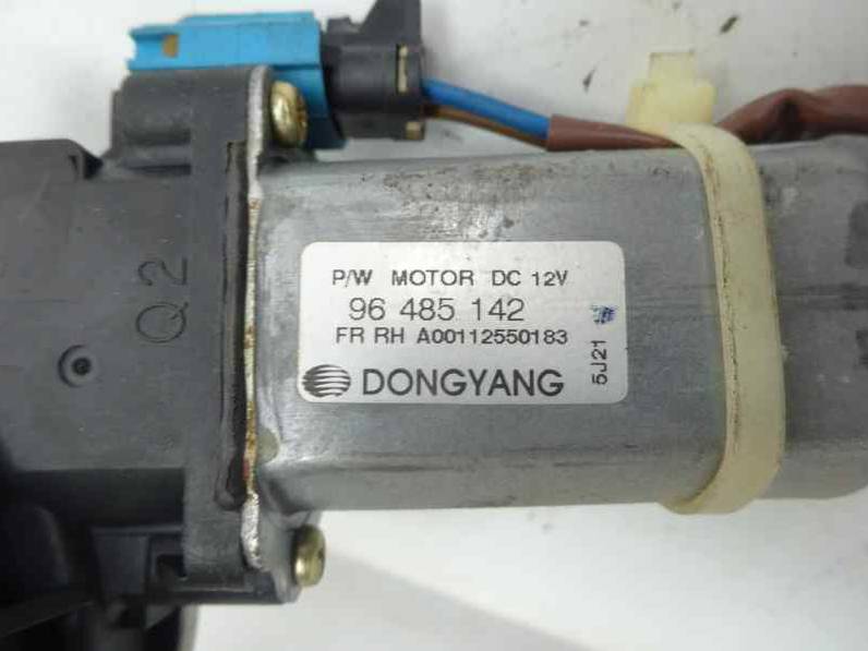 ELEVALUNAS DELANTERO DERECHO CHEVROLET MATIZ 2006 0.8 (52 CV)