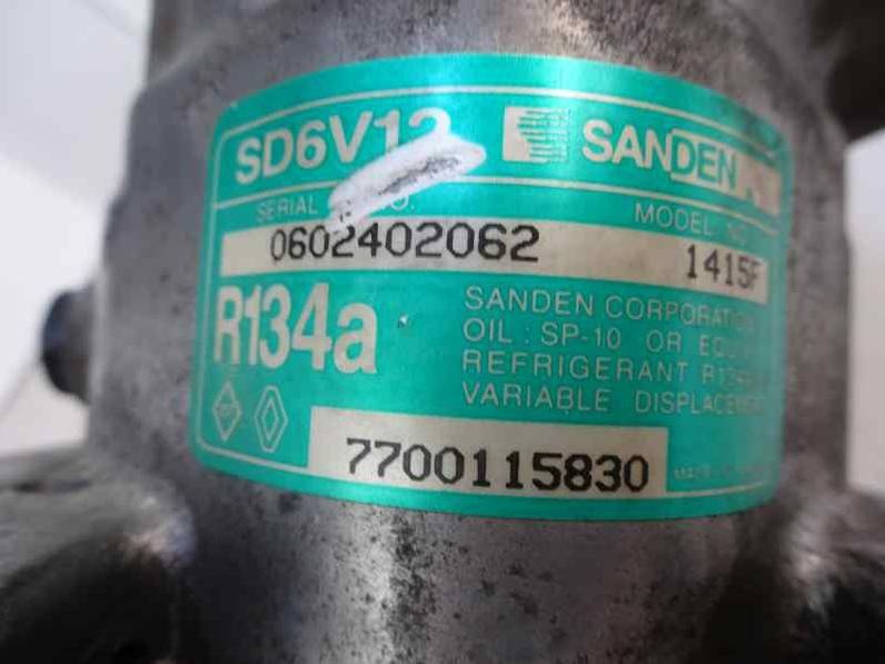 COMPRESOR AIRE ACONDICIONADO RENAULT CLIO II FASE I 2000 1.2 (58 CV)