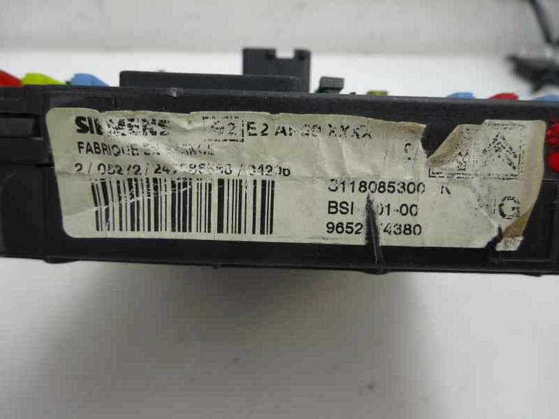 CAJA RELES FUSIBLES CITROEN C3 2004 1.4 HDI (68 CV)