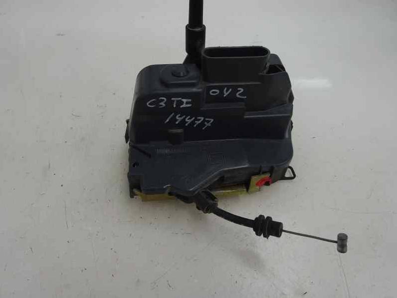 CERRADURA PUERTA TRASERA IZQUIERDA CITROEN C3 2004 1.4 HDI (68 CV)