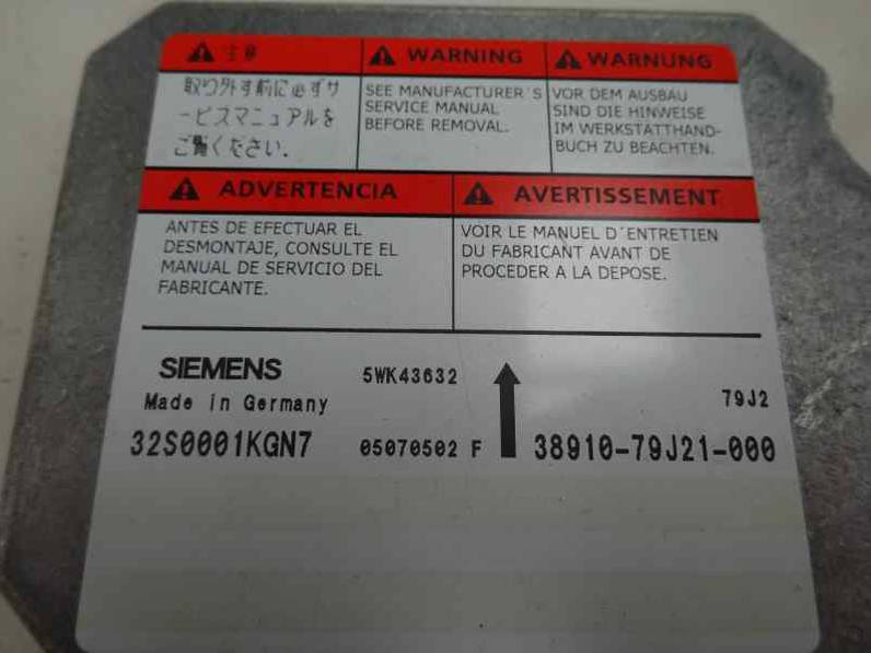 CENTRALITA AIRBAG SUZUKI SX4 RW 2007 1.9 DDIS TURBODIESEL (120 CV)