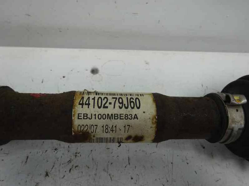 TRANSMISION DELANTERA IZQUIERDA SUZUKI SX4 RW 2007 1.9 DDIS TURBODIESEL (120 CV)