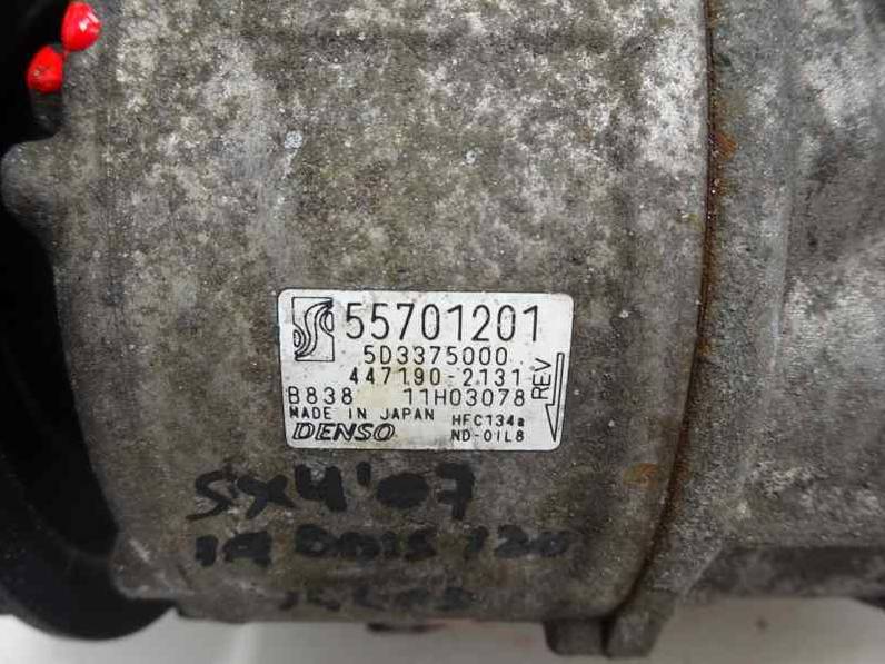 COMPRESOR AIRE ACONDICIONADO SUZUKI SX4 RW 2007 1.9 DDIS TURBODIESEL (120 CV)