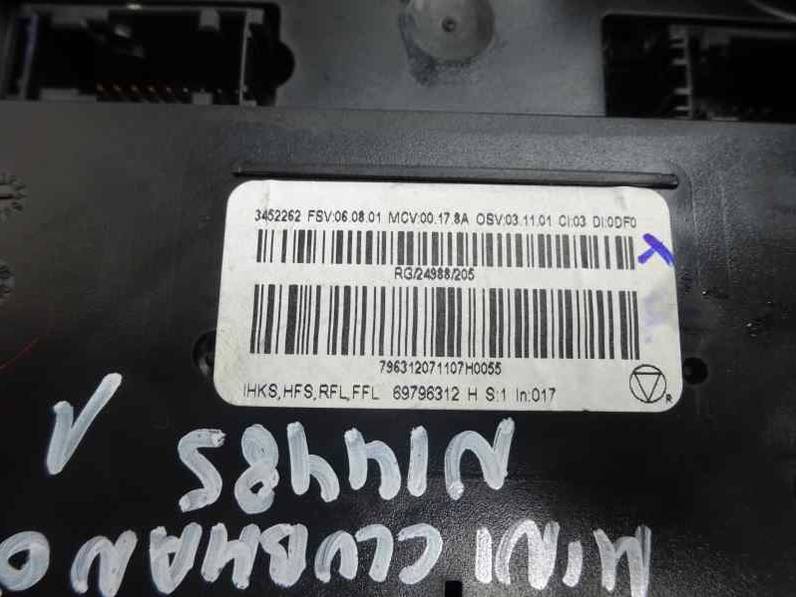 MANDO CALEFACCION AIRE ACONDICIONADO BMW MINI CLUBMAN 2007 1.6 16V D (109 CV)