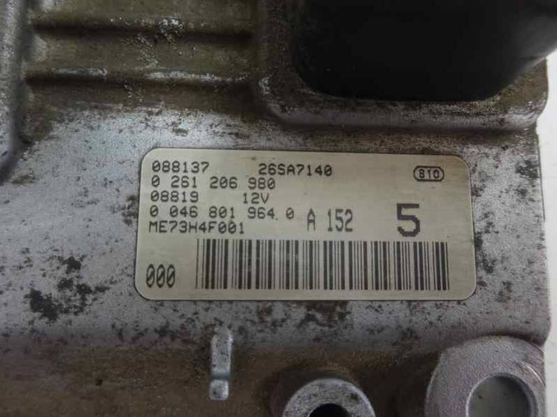 CENTRALITA MOTOR UCE FIAT PUNTO BERLINA 2000 1.2 16V (80 CV)