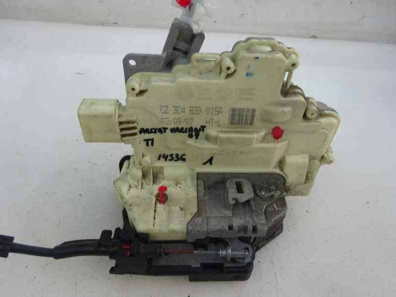 CERRADURA PUERTA TRASERA IZQUIERDA VOLKSWAGEN PASSAT VARIANT 2007 2.0 TDI (140 CV)