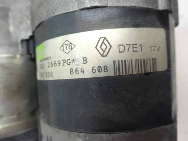 MOTOR ARRANQUE RENAULT CLIO II FASE II 2003 1.2 (58 CV)