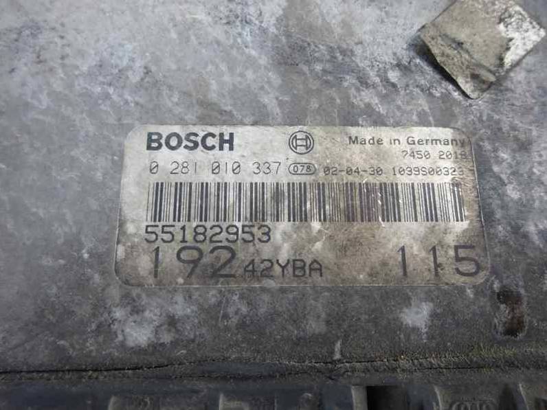 CENTRALITA MOTOR UCE FIAT STILO 2002 1.9 JTD (116 CV)