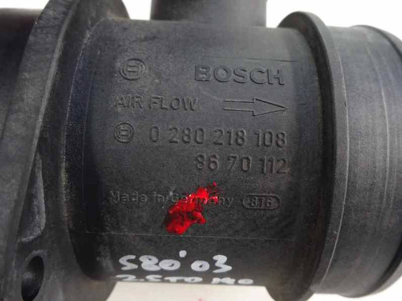 CAUDALIMETRO VOLVO S80 BERLINA 2003 2.5 TURBODIESEL (140 CV)