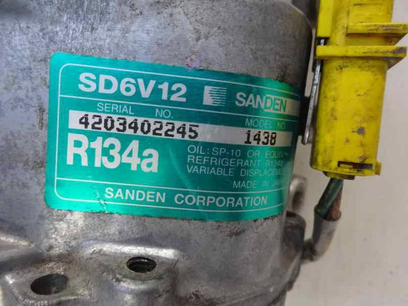 COMPRESOR AIRE ACONDICIONADO PEUGEOT 307 2002 1.4 HDI (68 CV)