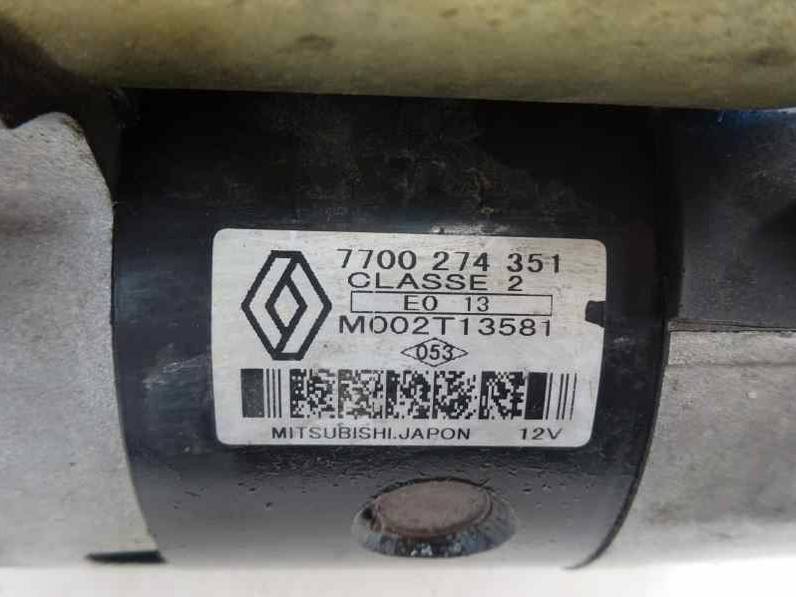 MOTOR ARRANQUE RENAULT CLIO II FASE I 2000 1.4 (75 CV)