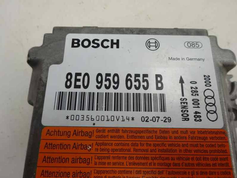 CENTRALITA AIRBAG AUDI A4 BERLINA 2002 2.5 V6 24V TDI (180 CV)