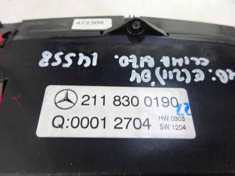 MANDO CLIMATIZADOR MERCEDES CLASE E BERLINA 2004 2.7 CDI (177 CV)